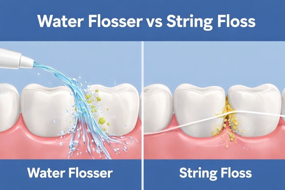 Water Flosser vs String Floss: What the Evidence Actually Says