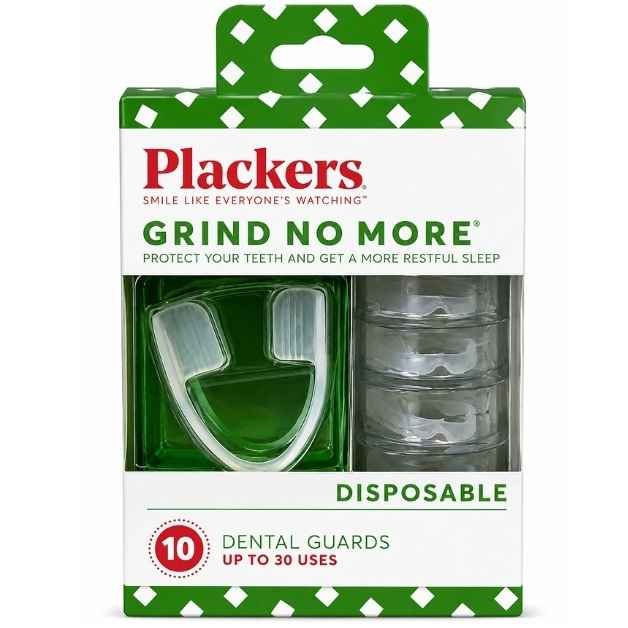 Plackers Grind No More disposable night guards 10-count